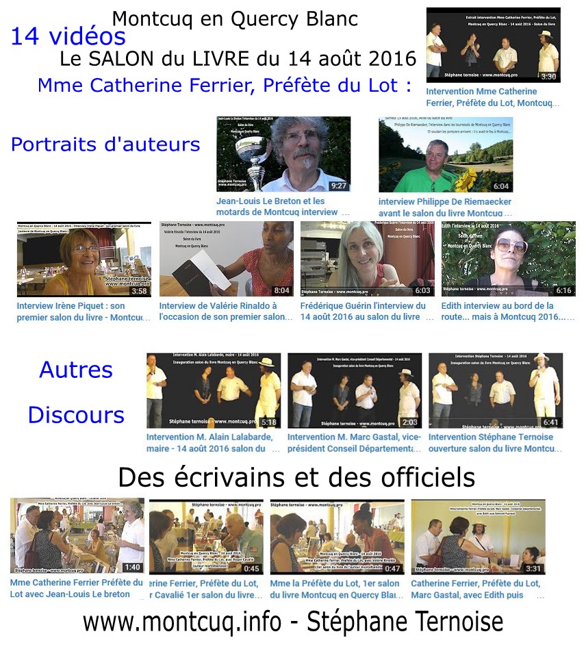 montcuq en quercy blanc 14 videos